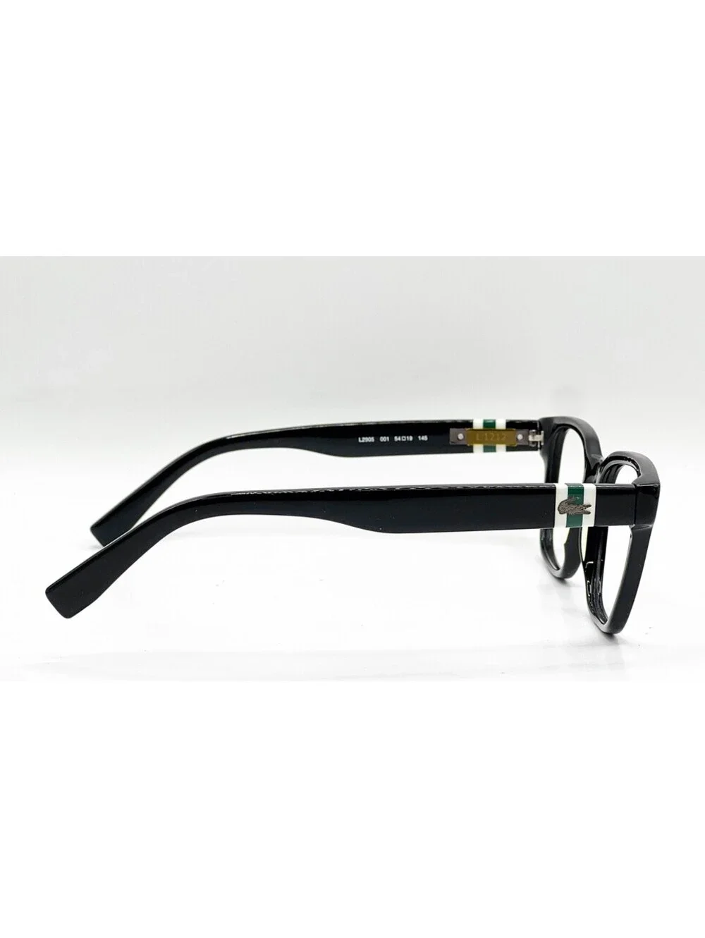 Lacoste L2905 001 Black Rectangle Authentic Eyeglass Frames 54-19